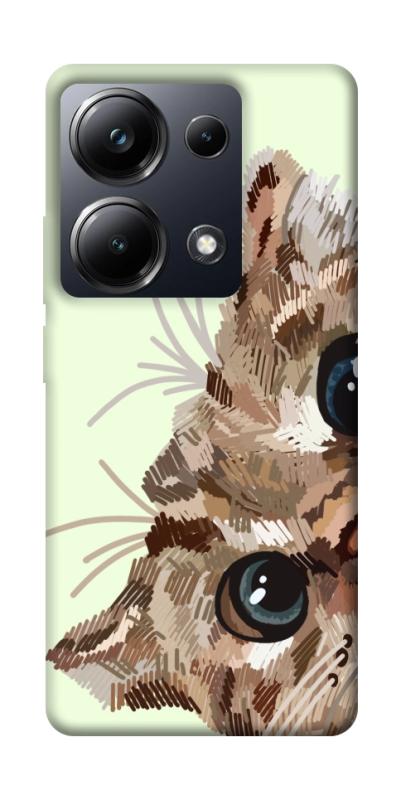 Чехол itsPrint Cat muzzle для Xiaomi Redmi Note 13 Pro 4G, животные, купить оптом с доставкой