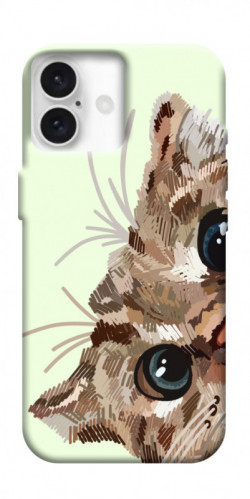 Чохол itsPrint Cat muzzle для Apple iPhone 16 (6.1")