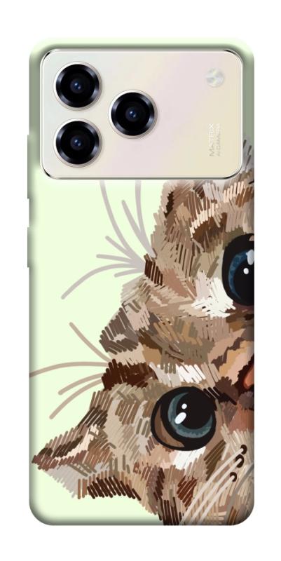 Чехол itsPrint Cat muzzle для ZTE Blade A76, животные, купить оптом с доставкой