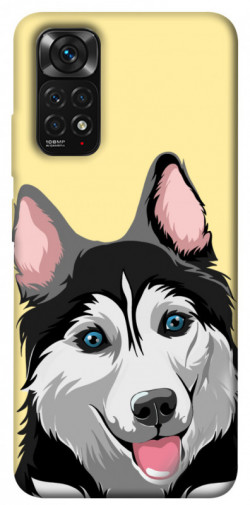 Чехол itsPrint Husky dog для Xiaomi Redmi Note 11 (Global) / Note 11S