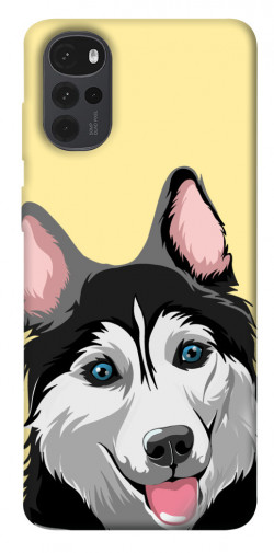 Чехол itsPrint Husky dog для Motorola Moto G22