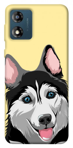 Чехол itsPrint Husky dog для Motorola Moto E13