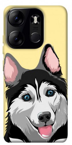 Чехол itsPrint Husky dog для Tecno Spark Go 2023