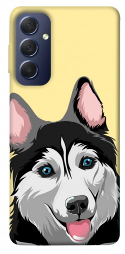Чехол itsPrint Husky dog для Samsung Galaxy M54 5G