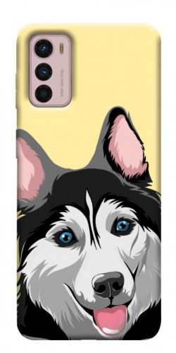 Чехол itsPrint Husky dog для Motorola Moto G42