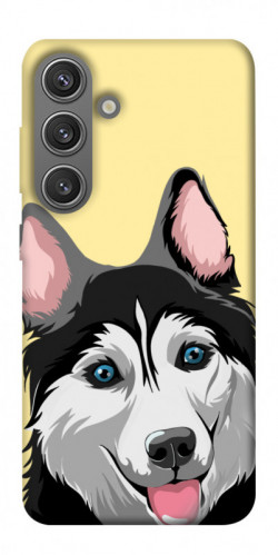 Чехол itsPrint Husky dog для Samsung Galaxy S24