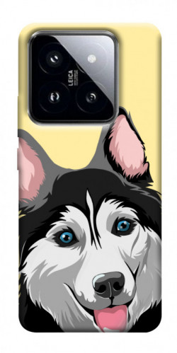 Чехол itsPrint Husky dog для Xiaomi 14 Pro