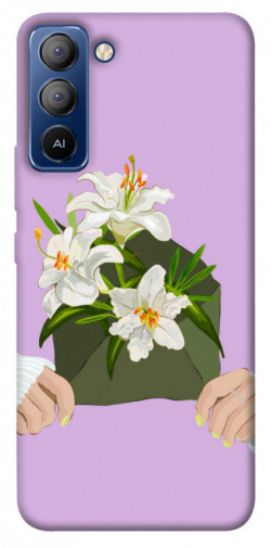 Чехол itsPrint Flower message для TECNO Pop 5 LTE