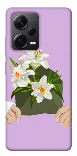 Чехол itsPrint Flower message для Xiaomi Redmi Note 12 Pro+ 5G