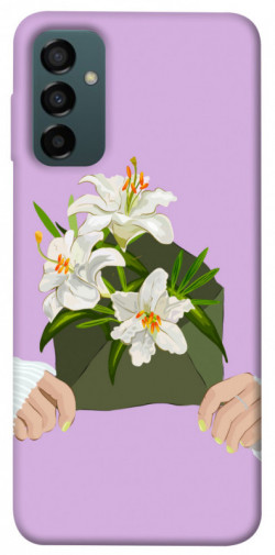 Чехол itsPrint Flower message для Samsung Galaxy M14 5G