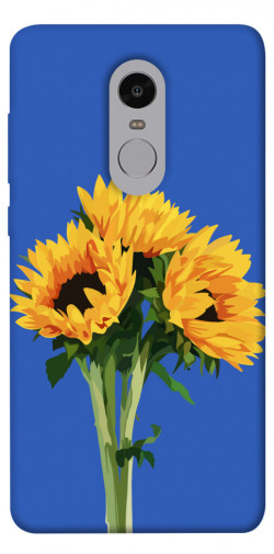 Чехол itsPrint Bouquet of sunflowers для Xiaomi Redmi Note 4X / Note 4 (Snapdragon)