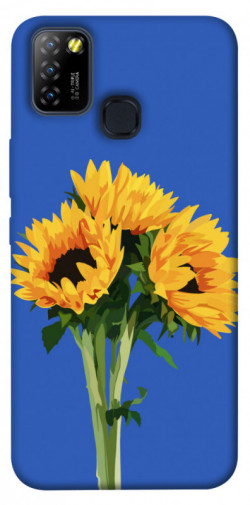Чехол itsPrint Bouquet of sunflowers для Infinix Hot 10 Lite