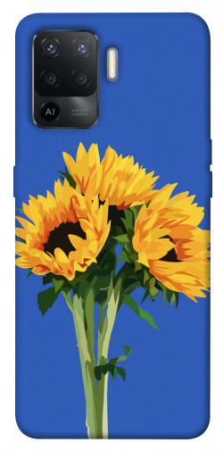 Чехол itsPrint Bouquet of sunflowers для Oppo Reno 5 Lite