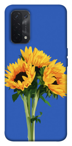 Чохол itsPrint Bouquet of sunflowers для Oppo A54 4G
