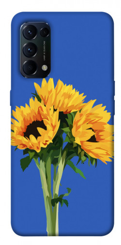 Чохол itsPrint Bouquet of sunflowers для Oppo Reno 5 4G