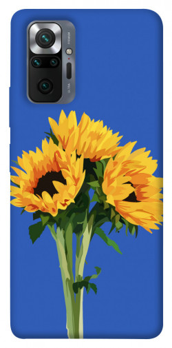 Чехол itsPrint Bouquet of sunflowers для Xiaomi Redmi Note 10 Pro Max