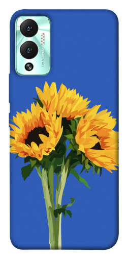 Чехол itsPrint Bouquet of sunflowers для Infinix Hot 12 Play