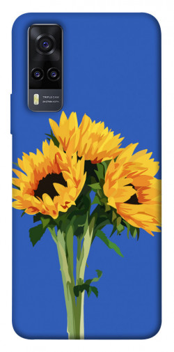 Чехол itsPrint Bouquet of sunflowers для Vivo Y31