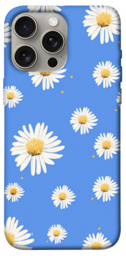 Чехол itsPrint Chamomile pattern для Apple iPhone 15 Pro Max (6.7")