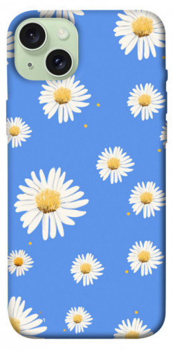 Чохол itsPrint Chamomile pattern для Apple iPhone 15 Plus (6.7")