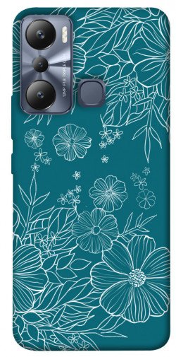 Чохол itsPrint Botanical illustration для Infinix Hot 20i