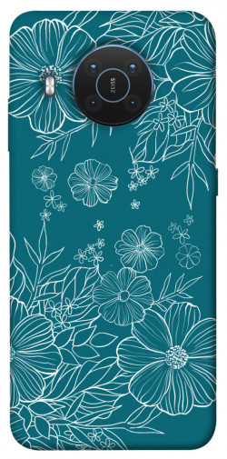 Чохол itsPrint Botanical illustration для Nokia X10 / X20