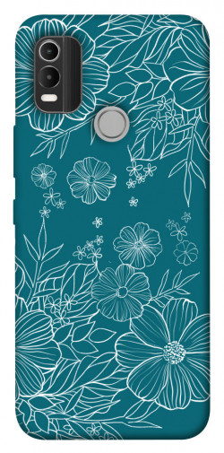 Чехол itsPrint Botanical illustration для Nokia C21 Plus