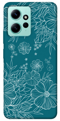 Чехол itsPrint Botanical illustration для Xiaomi Redmi Note 12 4G