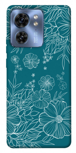 Чехол itsPrint Botanical illustration для Motorola Edge 40