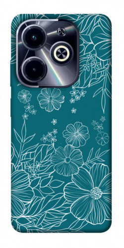 Чохол itsPrint Botanical illustration для Infinix Hot 40i