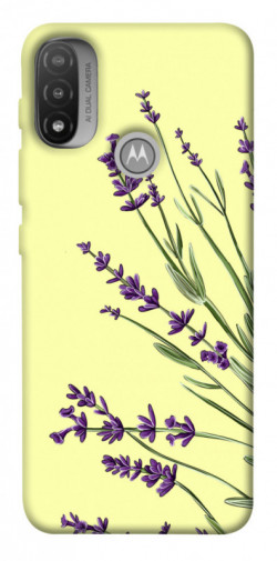 Чехол itsPrint Lavender art для Motorola Moto E20