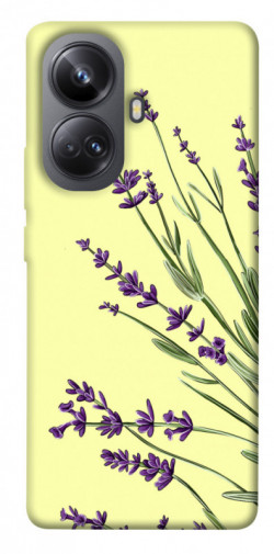 Чехол itsPrint Lavender art для Realme 10 Pro+