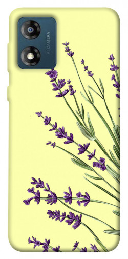 Чехол itsPrint Lavender art для Motorola Moto E13