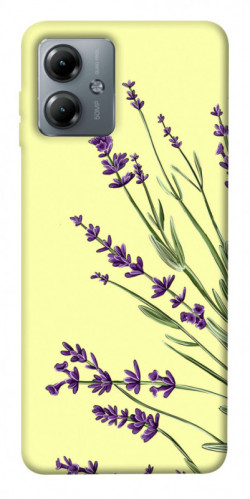 Чехол itsPrint Lavender art для Motorola Moto G14