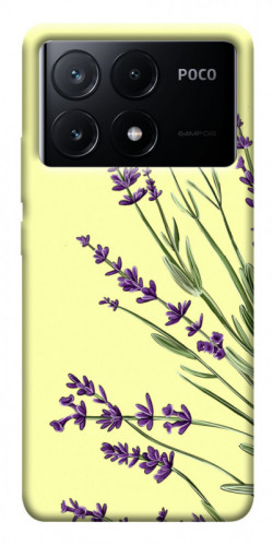 Чехол itsPrint Lavender art для Xiaomi Poco X6
