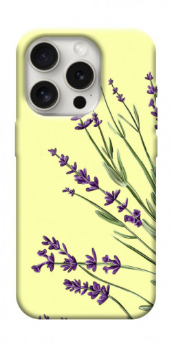 Чохол itsPrint Lavender art для Apple iPhone 16 Pro (6.3")