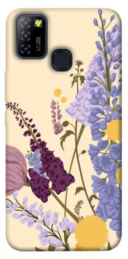 Чехол itsPrint Flowers art для Infinix Hot 10 Lite