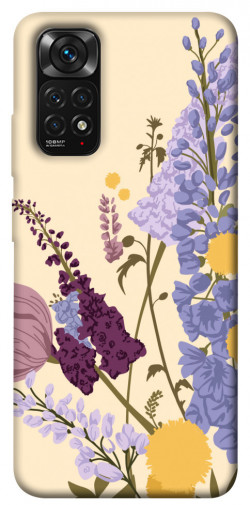 Чохол itsPrint Flowers art для Xiaomi Redmi Note 11 (Global) / Note 11S