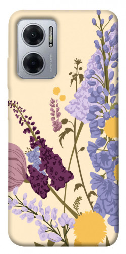 Чохол itsPrint Flowers art для Xiaomi Redmi Note 11E