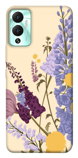 Чехол itsPrint Flowers art для Infinix Hot 12 Play