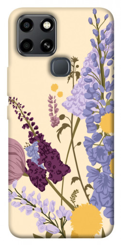 Чехол itsPrint Flowers art для Infinix Smart 6