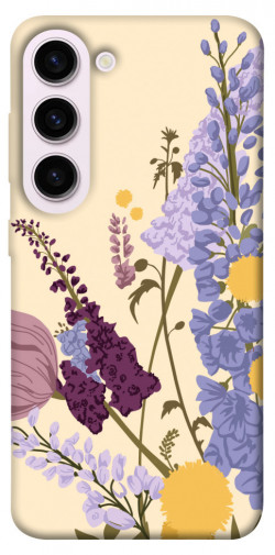 Чехол itsPrint Flowers art для Samsung Galaxy S23+