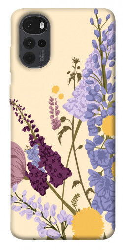 Чехол itsPrint Flowers art для Motorola Moto G22