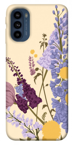 Чохол itsPrint Flowers art для Motorola Moto G41