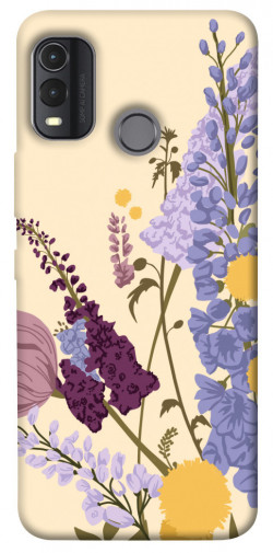 Чохол itsPrint Flowers art для Nokia G11 Plus