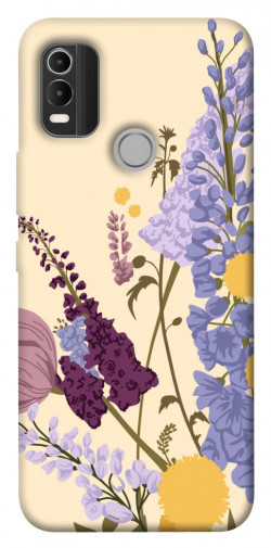 Чехол itsPrint Flowers art для Nokia C21 Plus