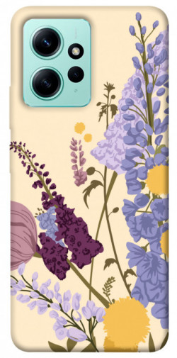 Чехол itsPrint Flowers art для Xiaomi Redmi Note 12 4G