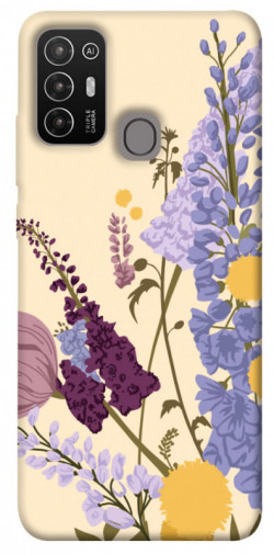 Чехол itsPrint Flowers art для ZTE Blade A52