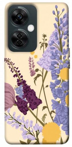 Чехол itsPrint Flowers art для OnePlus Nord CE 3 Lite