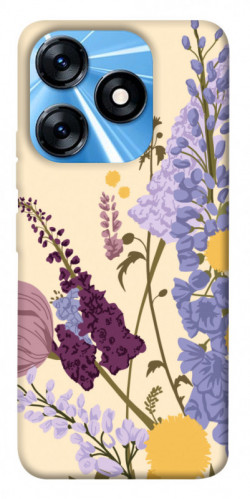 Чехол itsPrint Flowers art для TECNO Spark 10 Pro